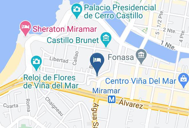Valparaiso Province - Residencia Zenika Maps