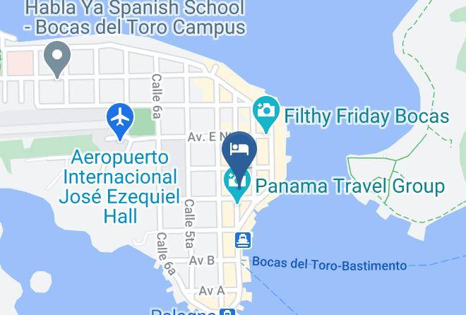 Bocas Del Toro - Residencial Alba Maps
