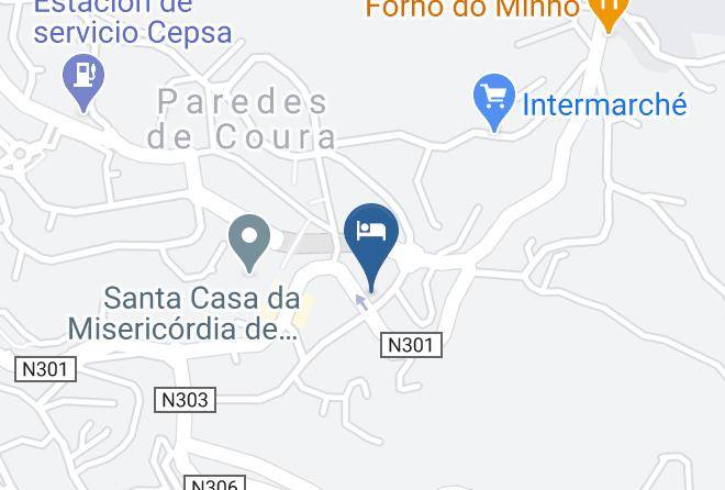 Paredes Dera - Residencial Albergaria Maps