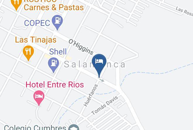 Residencial Antilaf Salamanca Mapa - Coquimbo - Choapa Province