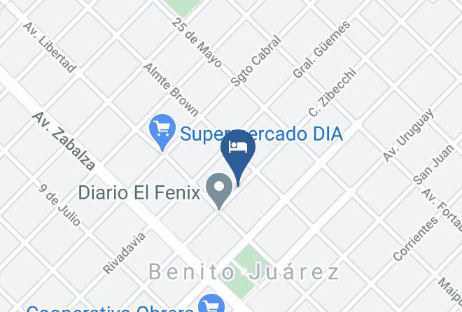 Benito Juarez - Residencial Colonial Maps