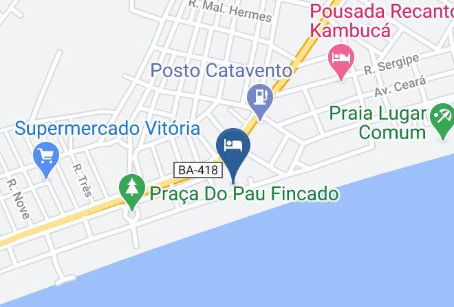 Nova Vicosa - Residencial Cores Da Bahia Maps