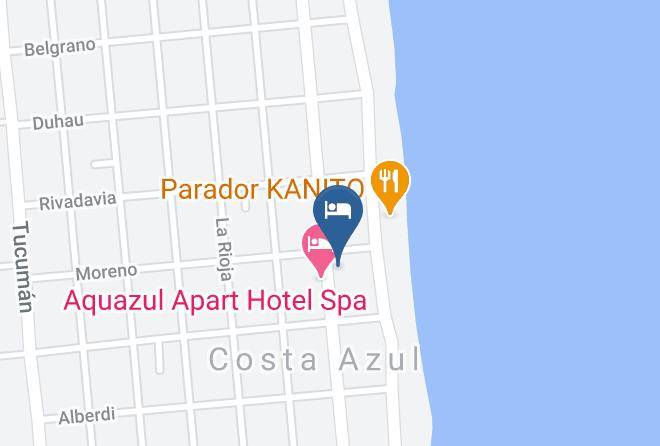 Mar Del Tuyu - Residencial Costa Azul Maps