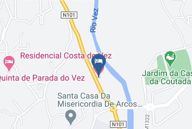 Arcos De Valdevez - Residencial Costa Do Vez Maps
