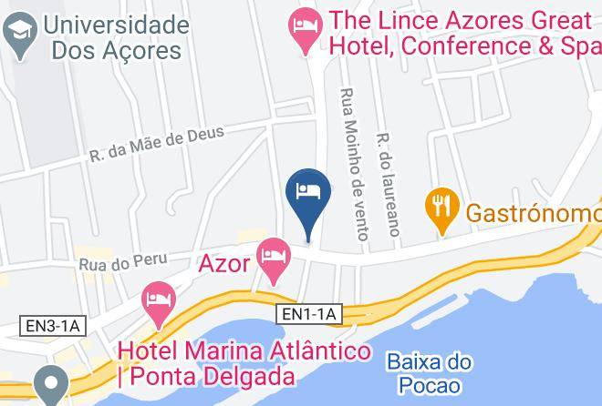 Ponta Delgada - Residencial D Joao Iii Maps