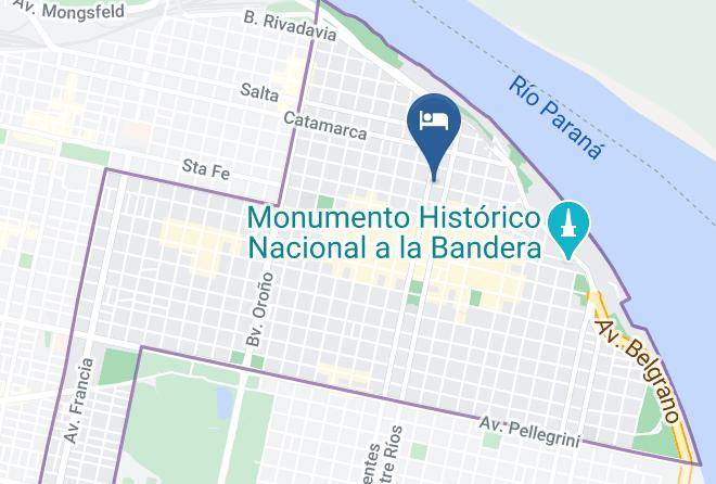 Rosario - Residencial Diana Maps