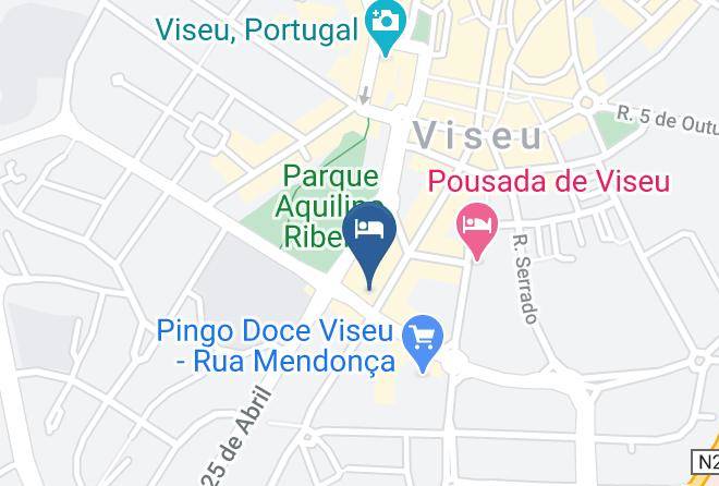 Viseu - Residencial Dduarte Lda Maps