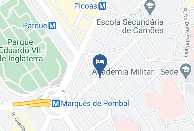 Lisbon - Residencial Dom Jose Lda Maps