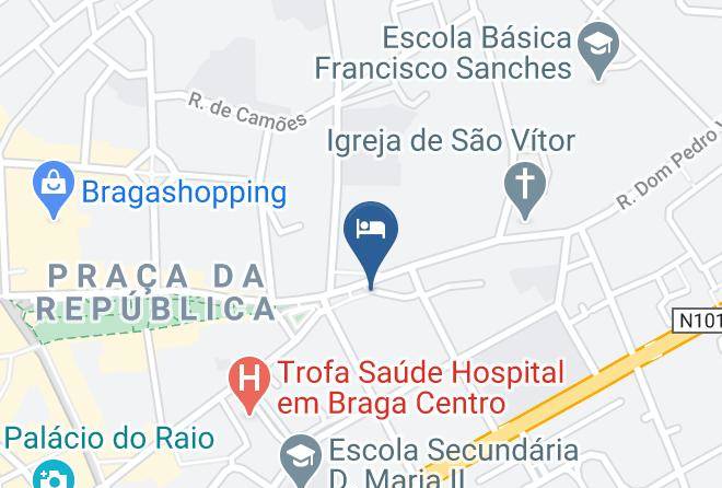 Hotel Residencial Dora Map