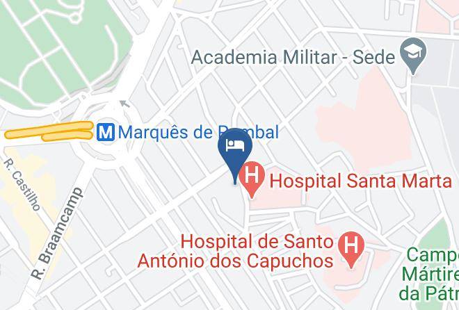 Lisbon - Hotel Dublin Maps