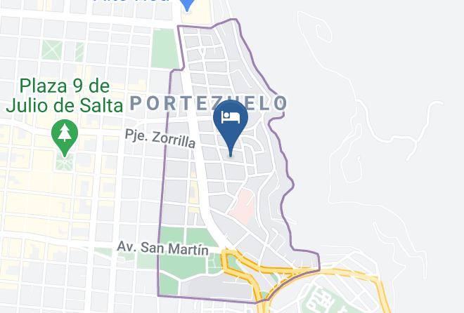 Salta - Residencial El Hogar Maps