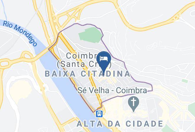 Coimbra - Residencial Gouveia Alojamento Local Maps