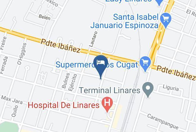 Linares Province - Residencial La Reina Maps