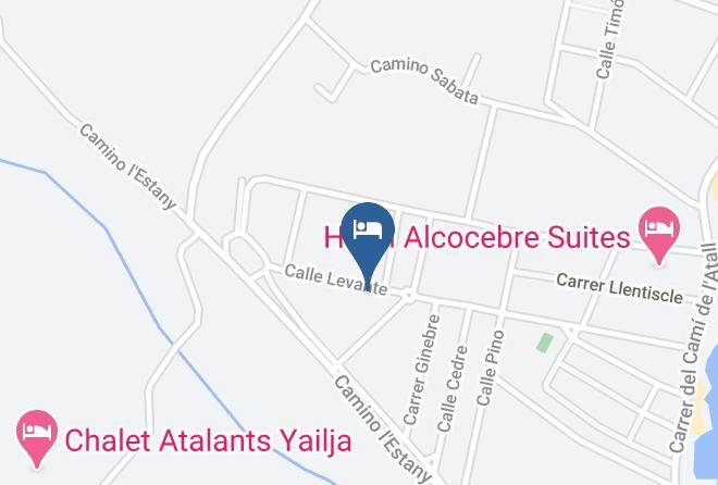 Castellon - Residencial Las Brisas Maps