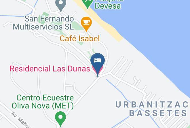 Valencia - Residencial Las Dunas Maps