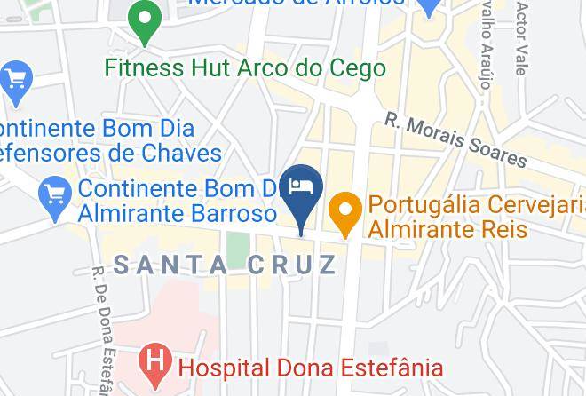 Lisbon - Hotel Luena Maps