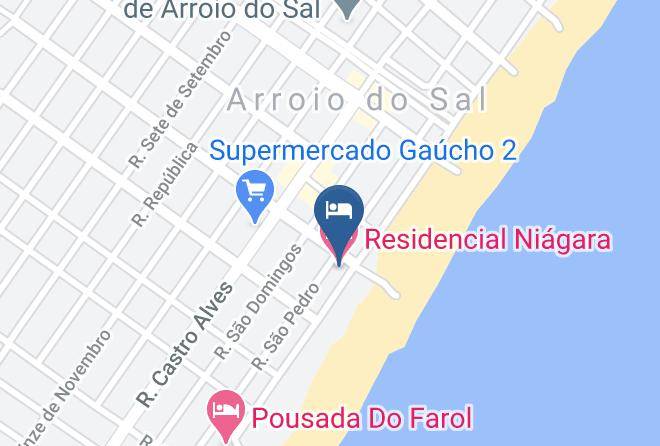 Arroio Do Sal - Residencial Niagara Maps