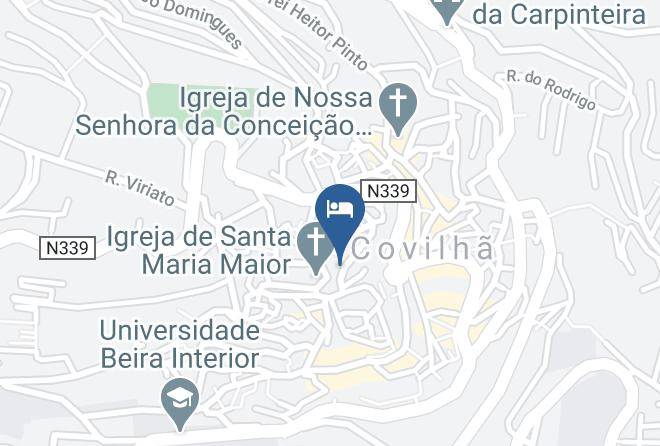 Covilha - Residencial Panorama Actividades Hoteleiras Lda Maps