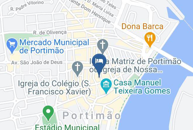 Residencial Pimenta Mapa
 - Faro - Portimao