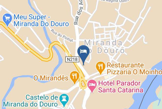 Miranda Do Douro - Residencial Planalto Maps