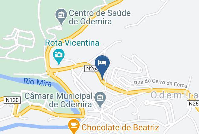 Odemira - Residencial Rita Maps