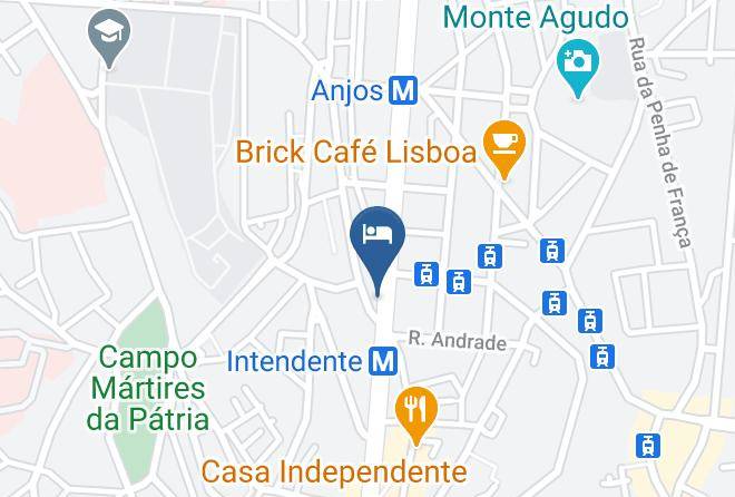 Lisbon - Residencial Roxi Maps