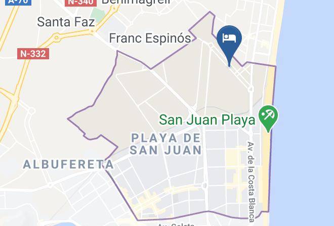Alicante - Residencial San Juan Maps