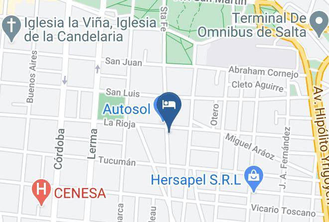 Salta - Residencial Santa Fe Maps