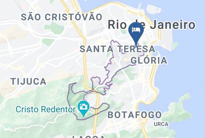 Rio De Janeiro Santa Teresa - Residencial Santa Teresa Maps