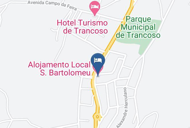 Trancoso - Alojamento Local S Bartolomeu Maps