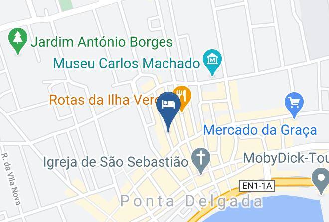 Ponta Delgada - Hotel Sao Miguel Maps