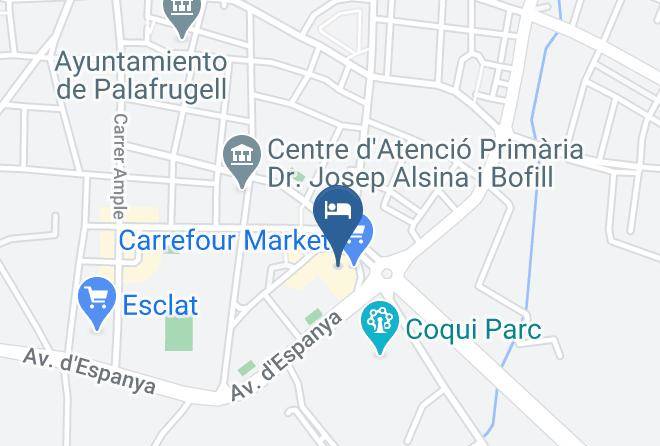 Girona - Residencial Super Stop Palafrugell Maps