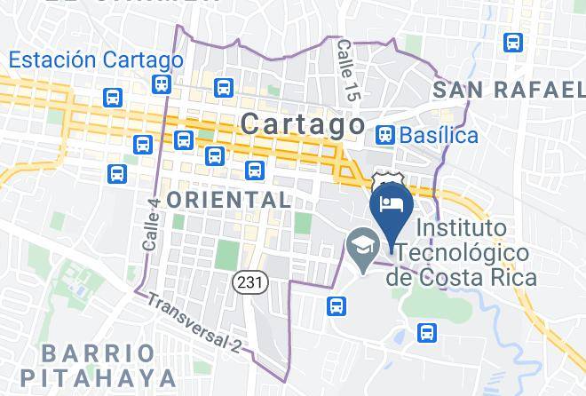 Cartago - Residencias Estudiantiles Tec Maps