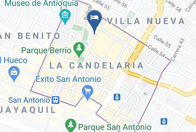 Medellin - Residencias Nutibara Hotel Nutibara Express Maps