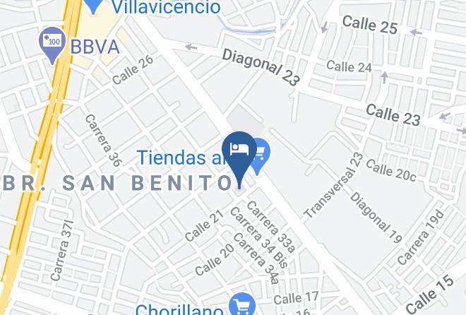 Villavicencio - Residencias San Benito Maps