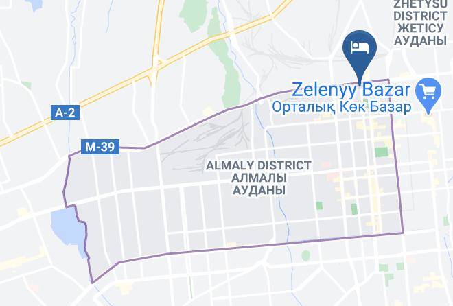 Almaty City - Resident City Hotel Maps