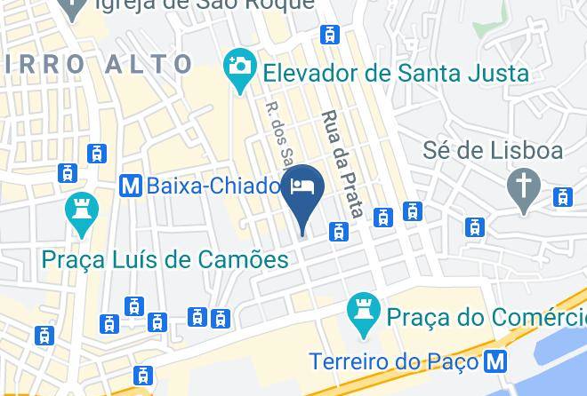 Lisbon - Residentas Aurea Maps