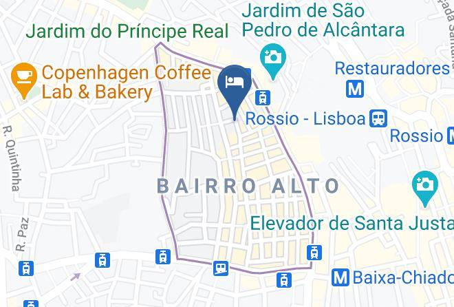 Lisbon - Residentas Atalaia Maps
