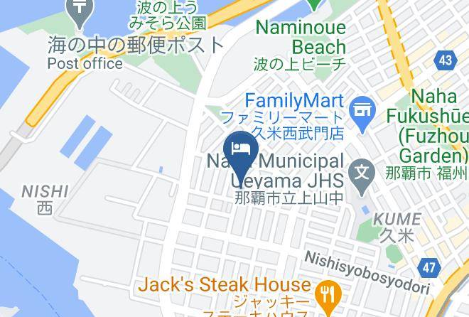Naha City - Residential Hotel 183 Naha Maps
