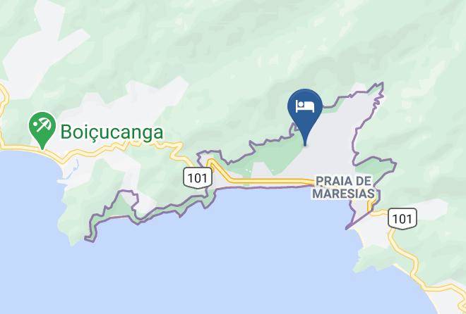 Sao Sebastiao - Pousada In Bali Maresias Maps