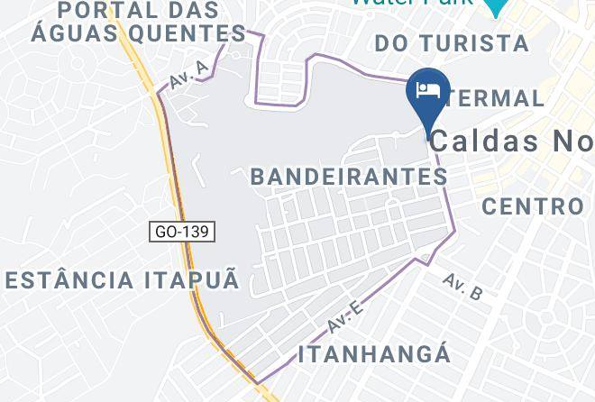 Caldas Novas - Residencial Thermas Do Bandeirante Maps