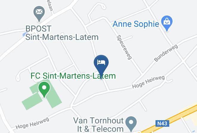 East Flanders - Residentie Aries Maps