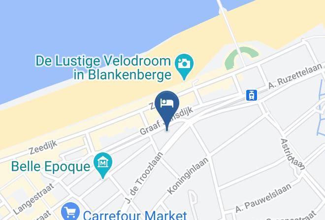 West Flanders - Bruges Blankenberge Coast Condo Maps