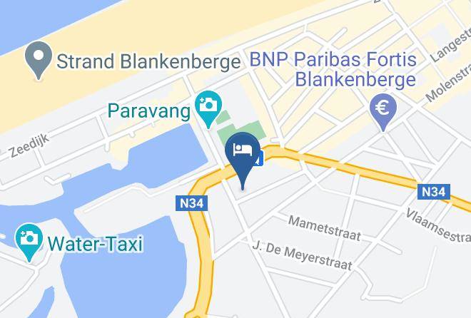 West Flanders - Residentie Nicole Blankenberge Maps