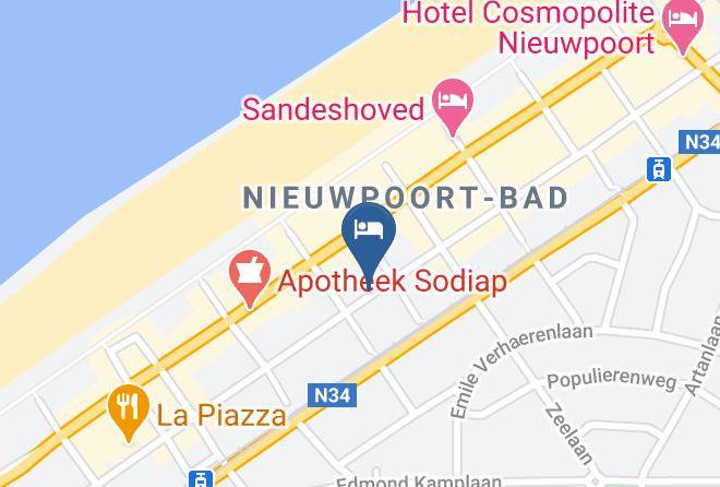West Flanders - Residentie Nieuwpoort Aan Zee Maps