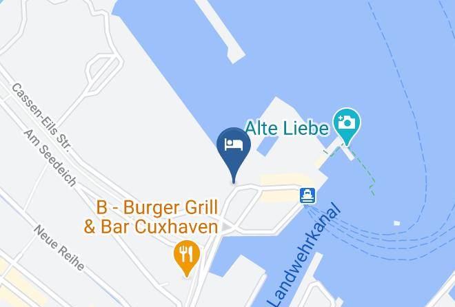Cuxhaven - Residenz Alte Liebe Maps