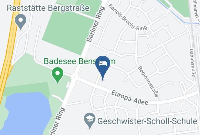 Bergstrase - Residenz Hotel Maps