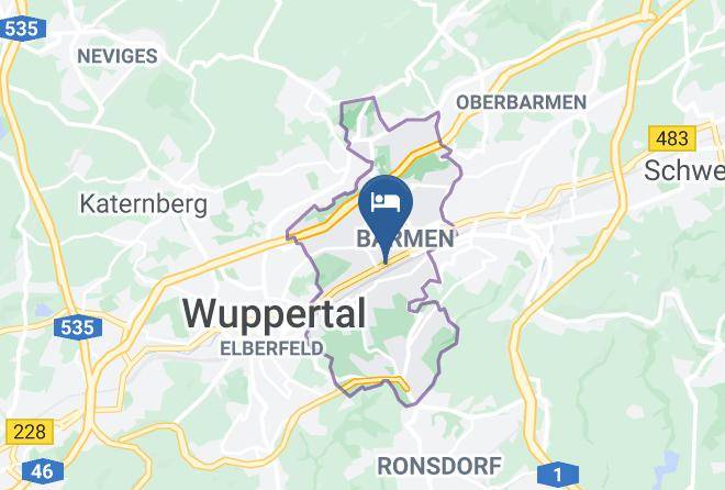 Residenz Hotel Wuppertal Map