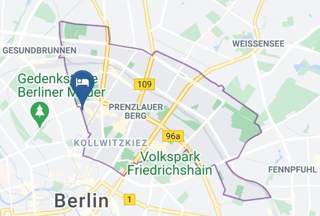 Residenz Prenzlauer Berg Map