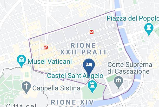 Rome - Residenza Adriana Maps